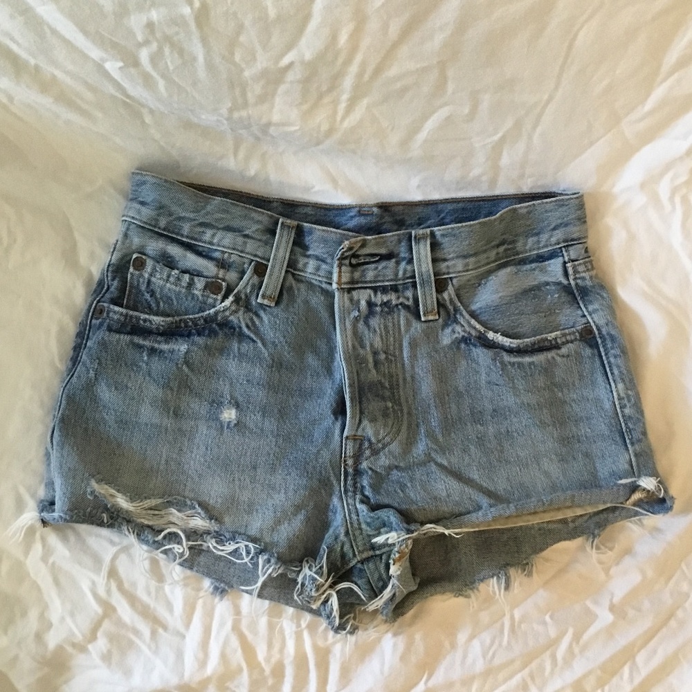 Levi denim shorts